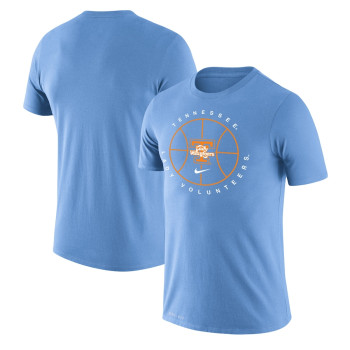 Men's - Tennessee Volunteers Nike Icon Legend Performance Light Blue College Basketball T-Shirt