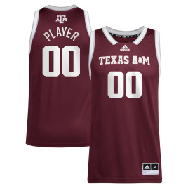 Men's - Texas A&M Aggies adidas Customize NIL Maroon College Basketball Jersey