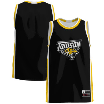 Men's - Towson Tigers Black College Basketball Jersey