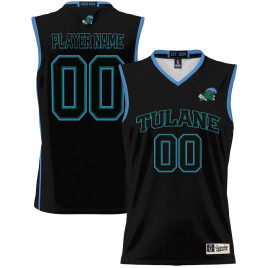 Youth Tulane Green Wave ProSphere NIL Customize Black College Basketball Jersey