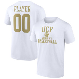 Women's UCF Knights Customize NIL Gameday Tradition White College Basketball T-Shirt Women's UCF Knights Customize NIL Gameday Tradition White College Basketball T-Shirt