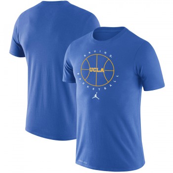Men's - UCLA Bruins Jordan Brand Icon Legend Performance Blue College Basketball T-Shirt