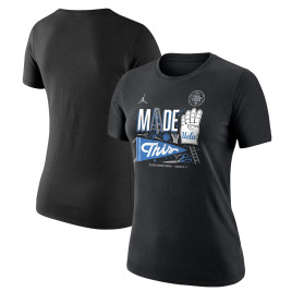 Women's UCLA Bruins Jordan Brand 2021 NCAA Tournament March Madness Final Four Bound Regional Locker Room Black College Basketball T-Shirt