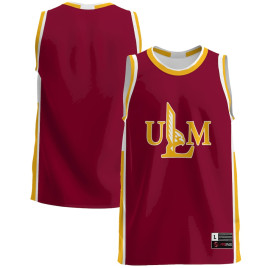 Men's - ULM Warhawks Maroon College Basketball Jersey