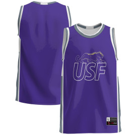 Men's - University of Sioux Falls Cougars Purple College Basketball Jersey Men's - University of Sioux Falls Cougars Purple College Basketball Jersey