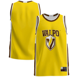 Men's - Valparaiso Beacons Gold College Basketball Jersey