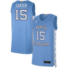 Men's - Vince Carter North Carolina Tar Heels Jordan Brand Alumni Limited Carolina Blue College Basketball Jersey