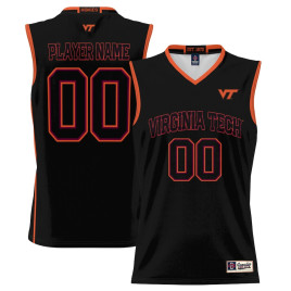 Youth Virginia Tech Hokies ProSphere NIL Customize Black College Basketball Jersey