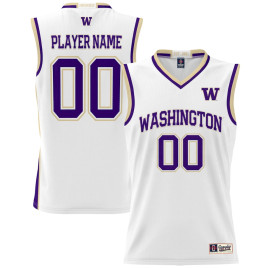Men's - Washington Huskies ProSphere NIL Customize White College Basketball Jersey
