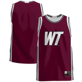 Men's - West Texas A&M Buffaloes Maroon College Basketball Jersey
