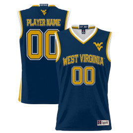 Women's West Virginia Mountaineers ProSphere NIL Customize Navy College Basketball Jersey