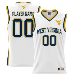 Women's West Virginia Mountaineers ProSphere NIL Customize White College Basketball Jersey