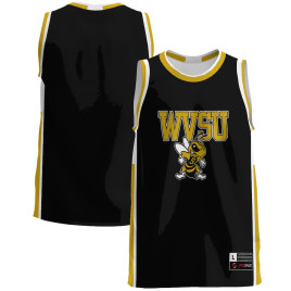 Men's - West Virginia State Yellow Jackets Black College Basketball Jersey