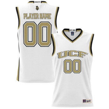 Women's UCF Knights ProSphere NIL Customize White College Basketball Jersey Women's UCF Knights ProSphere NIL Customize White College Basketball Jersey
