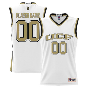 Men's - UCF Knights ProSphere NIL Customize White College Basketball Jersey Men's - UCF Knights ProSphere NIL Customize White College Basketball Jersey