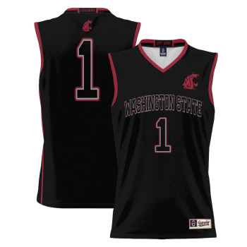 Youth #1 Washington State Cougars ProSphere Black College Basketball Jersey
