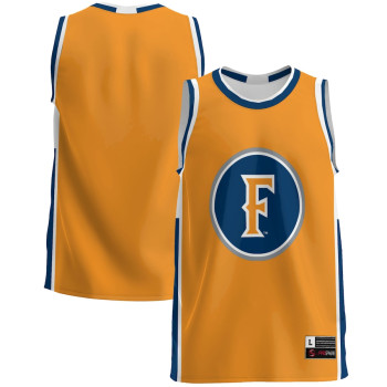 Men's - Cal State Fullerton Titans Orange College Basketball Jersey