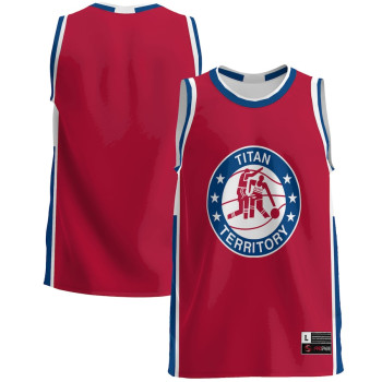 Men's - Detroit Mercy Titans Red College Basketball Jersey