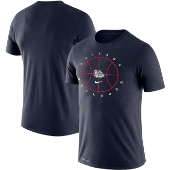 Men's - Gonzaga Bulldogs Nike Icon Legend Performance Navy College Basketball T-Shirt
