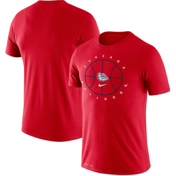 Men's - Gonzaga Bulldogs Nike Icon Legend Performance Red College Basketball T-Shirt