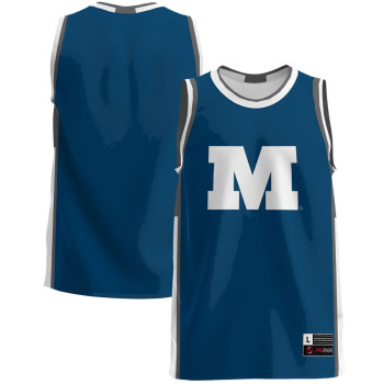 Men's - Millikin Big Blue Blue College Basketball Jersey Men's - Millikin Big Blue Blue College Basketball Jersey