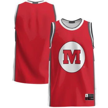 Men's - Monmouth College Fighting Scots Red College Basketball Jersey