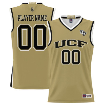 Men's - UCF Knights ProSphere NIL Customize Gold College Basketball Jersey Men's - UCF Knights ProSphere NIL Customize Gold College Basketball Jersey