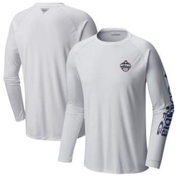 Men's - UConn Huskies Columbia 2023 NCAA National Champions Omni-Wick Terminal Tackle Long Sleeve White College Basketball T-Shirt Men's - UConn Huskies Columbia 2023 NCAA National Champions Omni-Wick Terminal Tackle Long Sleeve White College Basketball T-Shirt