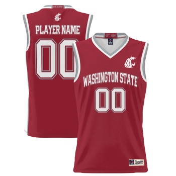 Women's Washington State Cougars ProSphere NIL Customize Crimson College Basketball Jersey