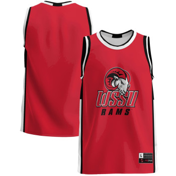Men's - Winston-Salem State Rams Red College Basketball Jersey
